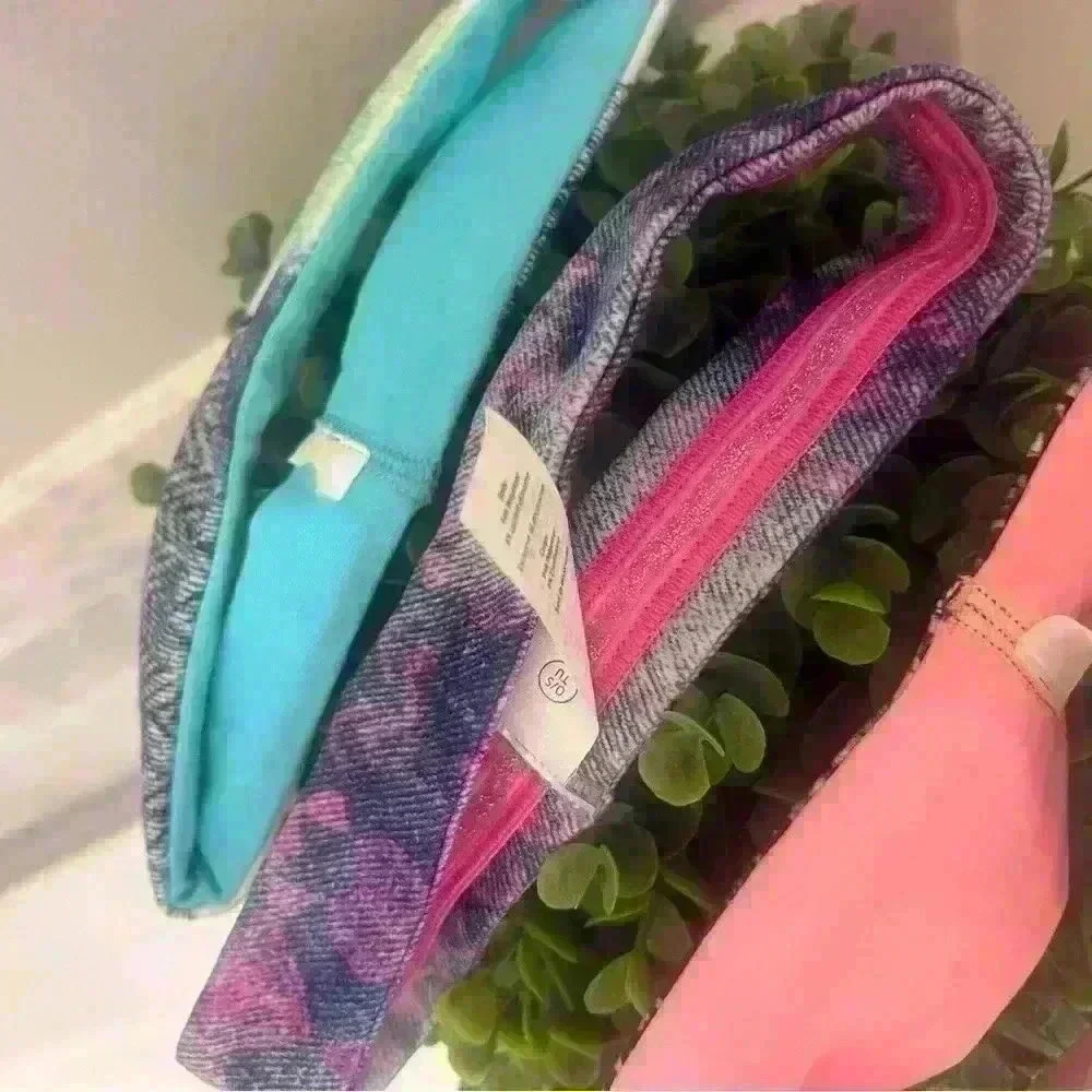 Ivivva by Lululemon set of three headbands.